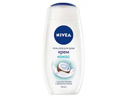 Крем-гель для душу NIVEA 250мл Кокос