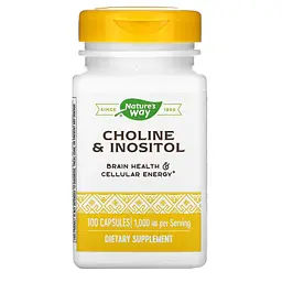 Холін і Інозитол Choline & Inositol - 100 капсул