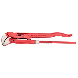 Ключ трубний 45° робочий діапазон 0-26мм 330мм Neo Tools hoz0013678