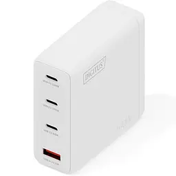 Digitus Зарядний пристрій GaN 3хUSB-C, 1хUSB-A, 140W