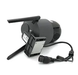 Видеокамера Wi-Fi уличная с двумя объективами 2+2mpx YOSO YOIPC40D4MP50 PTZ 2.8mm V380 - мініатюра 2
