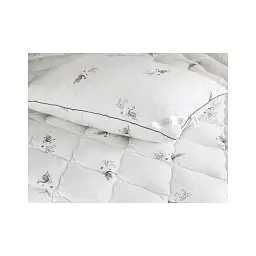 Ковдра Руно зі штучного лебединого пуху Silver Swan 140х205 см (321.52_Silver Swan) - мініатюра 5