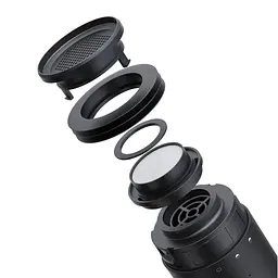 Автопылесос Baseus C1 / 45W / Сухая уборка / Аккумуляторный / 3 насадки / сумка / кабельType-C (CRXCQC1-01) - мініатюра 7