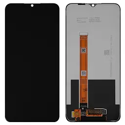 Дисплей Realme C21Y, C25Y, чорний, без рамки, Original (PRC), (LM5C3653F0-A1)