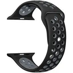Ремінець Sport Nike для Apple Watch 38/40/41mm Black/Gray [103388] - мініатюра 3