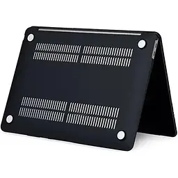 Пластикова накладка (верх та низ) HardShell Matte Case для Apple MacBook Air 13` A1932/A2179/A2337 (2018-2020) Black [148844] - мініатюра 4