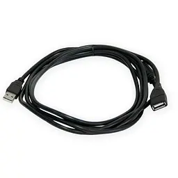 USB удлинитель 2.8 м "High speed computer cable" Черный, кабель USB "папа-мама" (ЮСБ подовжувач) - миниатюра 4