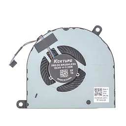 Вентилятор для Dell Latitude 5480 5488 5490 5491 5495, (76x70mm, UMA, 0G5JG4, EG50060S1-C320-S9A, DC28000IWFL, Аналог)