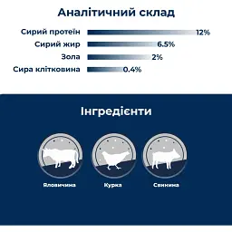Вологий корм для цуценят Dr.Clauder’s Selected Meat Junior з яловичиною, свининою та куркою 400 г - мініатюра 3