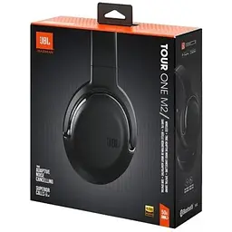 Навушники бездротові накладні JBL Tour One M2 (JBLTOURONEM2BAM) чорні - мініатюра 9