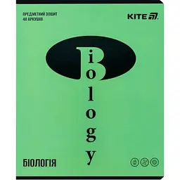 Набор тетрадей Kite Bright Биология предметный 48 листов в клетку 10 шт. (K25-240-17)