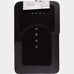 Набір діатомітових килимків для ванної та туалету Soho Graphite (diat mat 50*40, 50*80 см Grap)