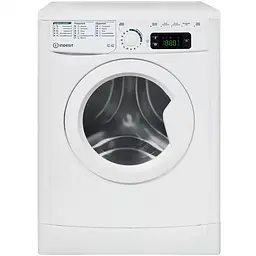 Прально-сушильна машина Indesit фронтальна, 7(5)кг, 1200, A, 54см, дисплей, білий (EWDE7528WEU)
