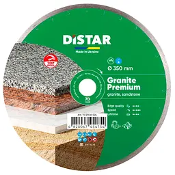 Алмазний диск по граніту Distar Granite Premium 1A1R 350x2,4x10x32 мм