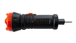 Ручний акумуляторний ліхтар Wimpex WX-2890 із захистом LED Зарядка від мережі Чорний / Червоний - мініатюра 2