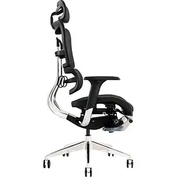 Офісне крісло GT Racer X-802L Black (W-21) [132224] - мініатюра 4