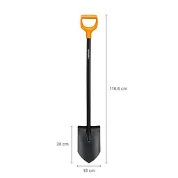 Лопата штикова Fiskars Solid 117 см (1066716) - мініатюра 2