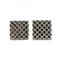 Запонки В Ромбики Handmade acs0005893