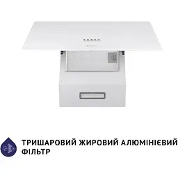 Витяжка Minola HDN 6224 WH 700 LED - мініатюра 5