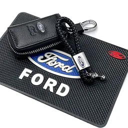 Автонабір №33 для Ford / килимок панелі / брелок і чохол для автоключів з логотипом