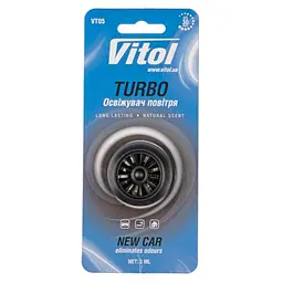 Освіжувач повітря Vitol Turbo New car