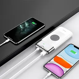 Додаткова батарея Hoco J63 Velocity PD+QC3.0 (10000mAh) White - мініатюра 5