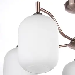 Люстра стельова Brille для кухні E27 40W BR (BR-01419C/5) - мініатюра 3