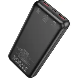 Зовнішній акумулятор Borofone BJ52A Power 20000mAh 22.5W Black [130224] - мініатюра 3