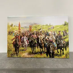 Інтер'єрна картина Козацька вольниця, Лях Андрій, Україна, істория, 43×60 см (id5960) - мініатюра 4