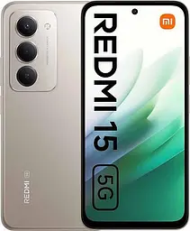 Смартфон Xiaomi Redmi 15 5G 4/128GB Titan Gray (Global Version)