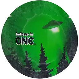 Презервативи One Glowing Pleasure світиться в темряві 3 шт. (ROZ6400230311) - мініатюра 6