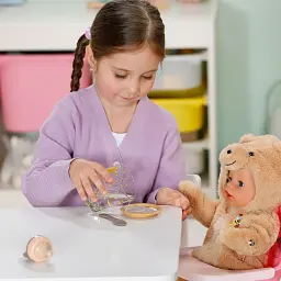 Пупс Zapf Baby Born – Емма у костюмі ведмедика 43 см (837115) - мініатюра 4