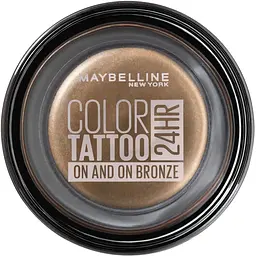 Гелеві крем-тіні для повік Maybelline New York Color Tattoo 24 Hour тон 35 (On and On Bronze) 4.5 г (B1949600)