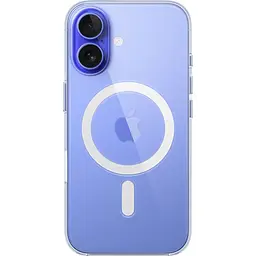 Чохол iLera with MagSafe для Apple iPhone 16 Transparent [125224]