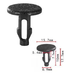 Кліпса кріплення ущільнювача дверей Honda, Mitsubishi, Nissan (MC440901 62660486001) (C1085)