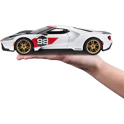 Ігрова автомодель Maisto 2021 Ford GT Heritage 1:18 (31390 white) - мініатюра 8