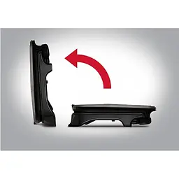 Гриль George Foreman Fit Grill Large притискний 2400 Вт чорний (25820-56) - мініатюра 7