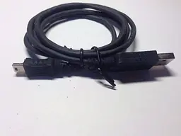 Кабель штекер GRAND Usb Аштекер mini Usb 5pin чорний - мініатюра 2