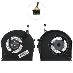 Орігінальний вентилятор для ноутбука HP Pavilion Gaming 17-CD (CPU+GPU FAN) (L56873-001) (Кулер) - мініатюра 2