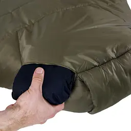 Спальний мішок Wechsel Mudds Autumn 0° M TL Olive/Mud Green Left (232050), Оливковый - мініатюра 5