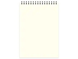 Блокнот ПОЛІГРАФІСТ А5 (145х202) 48арк. крем.,чисті, обкл.картон диз., спіраль, тиснення "Мережка" А5 Д48Є 010 - мініатюра 3