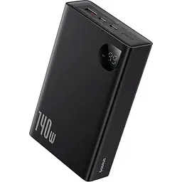 Батарея універсальна Baseus Adaman Metal Digital Display 24000mAh 140W, Black (P10021508113-00) (P10021507112-02 / P10021508113-00) - мініатюра 2