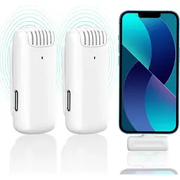 Мікрофонна радіосистема Ulanzi J12 USB-C White [106971] - мініатюра 5
