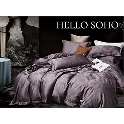 Комплект постільної білизни Soho Boutique євро Venzel Violet (A130098) - мініатюра 2