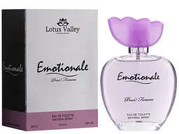 Туалетна вода для жінок Lotus Valley Emotionale 100мл (MM32175) - мініатюра 2