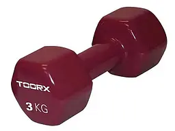 Гантель для фітнесу Toorx Vinyl 3 кг (MV-3)