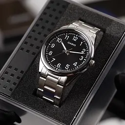 Чоловічий годинник Casio MTP-V005D-1B4 Сріблястий ( AT1141-0037 ) - мініатюра 6