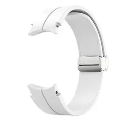 Ремінець Primolux Magnetic Silicone для годинника Samsung Galaxy Watch 4/Watch 5/Watch 5 Pro White S/M - мініатюра 3