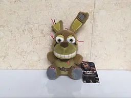 М'яка іграшка П'ять ночей з Фредді Springtrap Bonnie Аніматронік Бонні 25 см FNAF48-31 - мініатюра 5