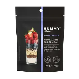 Hummy Shake Tasty Balanced Supermeal — 110 г Forest Fruits